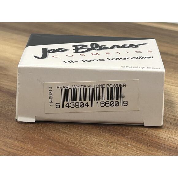 Joe Blasco Hi-Tone Intensifier Pearl White Powder 6.5g Cruelty Free USA - Picture 2 of 7
